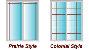 Sliding Door Decorative V-groove Glass